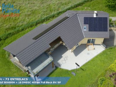 7 kWc SolarEdge + 18 DMEGC 405Wc FB BV/BF