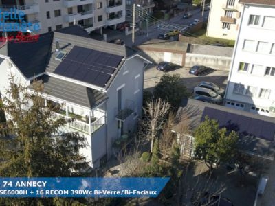 6,24 kWc SolarEdge + 16 RECOM LION 390Wc