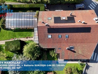 9,90 KWc HUAWEI + Batterie LUNA2000 14 kWh + 22 MaviWatt 450Wc BV/BF