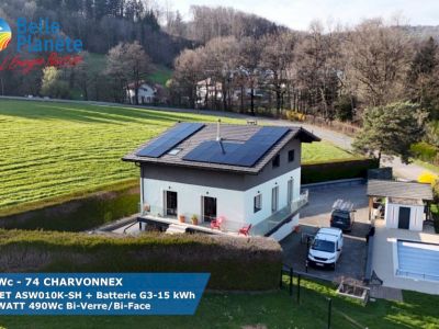 10,78 kWc SOLPLANET + Batterie SOLPLANET G3-15KWh + 22 MaviWatt 490Wc FB BV/BF