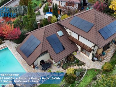 9,5 kWc SolarEdge + Batterie Energy Bank SE10kWh + 19 MAVIWATT 500Wc BV/BF