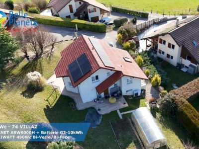 7,84 kWc SOLPLANET + Batterie SOLPLANET G3-10KWh + 16 MaviWatt 490Wc FB BV/BF