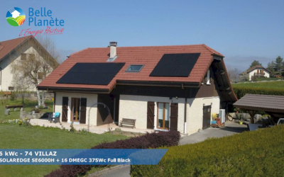 6 kWc SolarEdge + 16 DMEGC 375Wc FB
