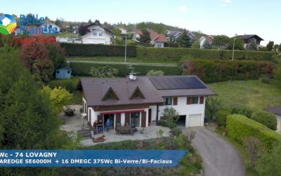 6 kWc SolarEdge + 16 DMEGC 375Wc FB BV/BF