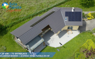 7 kWc SolarEdge + 18 DMEGC 405Wc FB BV/BF