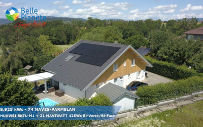 9 kWc HUAWEI + 21 MaviWatt 425Wc FB BV/BF