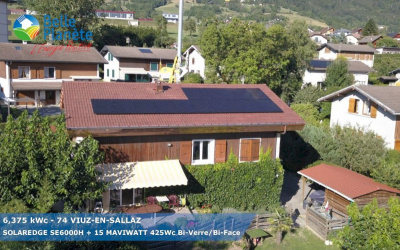 6 kWc SOLAREDGE + 15 MaviWatt 425Wc FB BV/BF