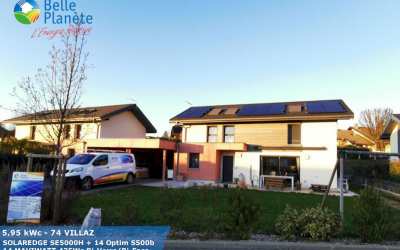 5,95 kWc SOLAREDGE + 14 MaviWatt 425Wc FB BV/BF