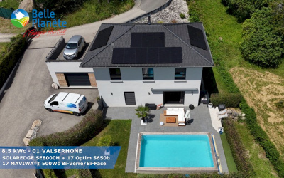 8,5 kWc SOLAREDGE + 17 MaviWatt 500Wc FB BV/BF
