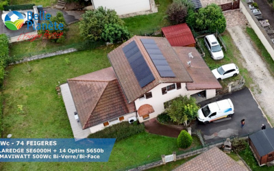 7 kWc SOLAREDGE + 14  MaviWatt 500Wc FB BV/BF