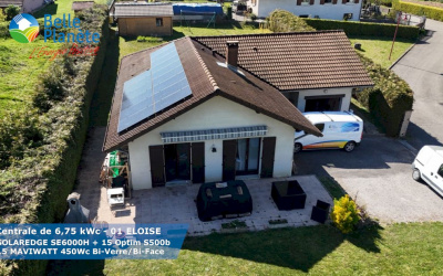 6,75 kWc SOLAREDGE + 15 MaviWat 450Wc BV/BF