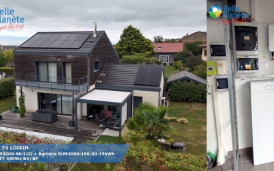 7,84 KWc HUAWEI + Batterie LUNA2000 10 kWh + 16 MaviWatt 490Wc BV/BF