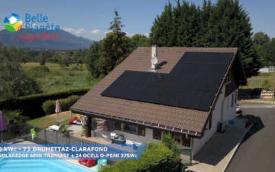 9 kWc SolarEdge + 24 QCELL QPEAK DUO 375Wc