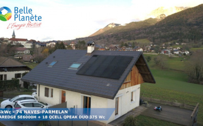 6,75 kWc SolarEdge + 18 QCELL QPEAK DUO 375Wc
